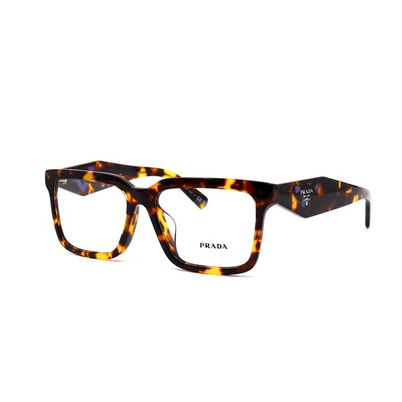 PRADA PR 10YVF VAU1O1 HONEY TORTOISE AUTHENTIC EYEGLASSES FRAME - Picture 3 of 13